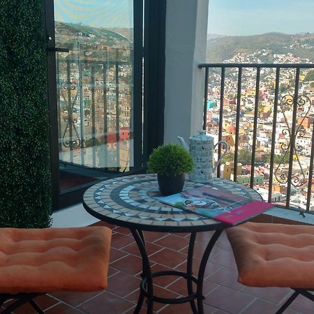 Hotel Apartamento Con Terraza A Un Lado Del Monumento Del Pipila Guanajuato Exteriér fotografie