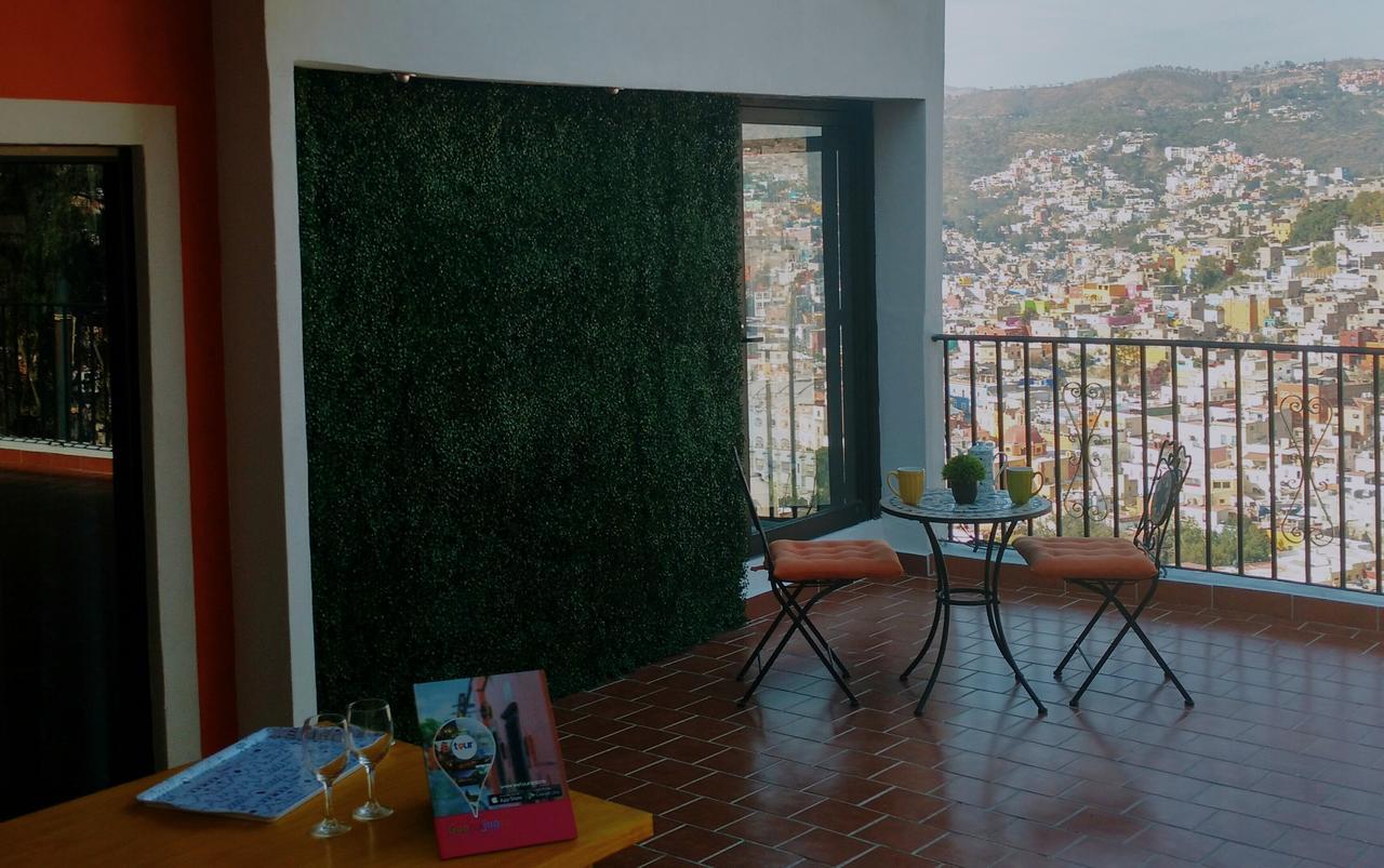 Hotel Apartamento Con Terraza A Un Lado Del Monumento Del Pipila Guanajuato Exteriér fotografie